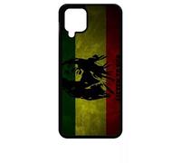 Coque Pour Galaxy A12 - Listen To Bob Marley - Noir