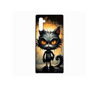 Coque Pour Galaxy A16 Gothic Cat Style Tim Burton 10108