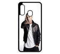 Coque Pour Galaxy A20e - Hip Hop Rap Us Eminem - Noir