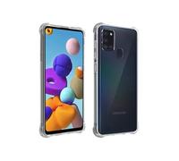 Coque Pour Galaxy A21s Flexible Antichoc Angles renforcés Transparent