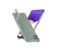 ebestStar - Coque pour Samsung Galaxy A22 5G, Etui Protection Silicone Transparent Antichoc, Coins Renforcés, Transparent