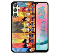 Coque Pour Galaxy A24 - Dbz Sangoku Le Chemin Du Guerrier Saiyan - Silicone - Noir