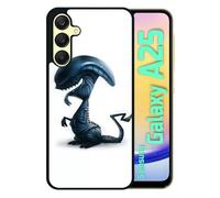 Coque Pour Galaxy A25 - Funny Mon Toutou Alien - Silicone - Noir