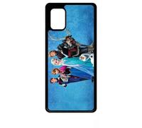 Coque Pour Galaxy A31 - Frozen Reine Des Neiges - Noir