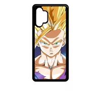 Coque Pour Galaxy A32 4g - Dbz San Gohan Super Sayen 2 Ssj2 - Noir
