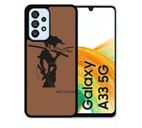 Coque Pour Galaxy A33 5g - Afro Afro Samurai - Silicone - Noir