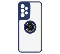 Coque pour Galaxy A33 5G Antichoc avec Anneau Magnétique Rotatif Bleu nuit