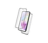 BigBen Connected, étui souple pour Galaxy A36/A56 5G avec protection en verre trempé 9H, transparent