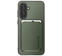 Coque pour Galaxy A37 avec Porte-cartes Magnétique Détachable Vert sauge