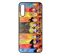 Coque Pour Galaxy A50 - Dbz Sangoku Le Chemin Du Guerrier Saiyan - Noir