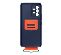 Coque SAMSUNG A53 Silicone avec Laniere bleu