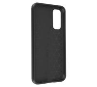 Coque pour Galaxy A54 5G Renforcée Souple Carbone Effet Brossé Noir