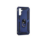 Coque pour Galaxy A54 5G Série ArmoRing avec Anneau Magnétique Rotatif Bleu nuit