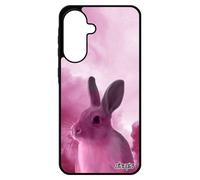 Coque Pour Galaxy A56 5g En Silicone Lapin Mignon Rigide Li¿Vre Gel Belier Case Original De Paques Rose Animal Lapine Metal Pour Samsung