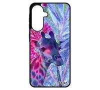 Coque Pour Galaxy A56 5g Silicone Girafe Savane Rigide Animal Nature Housse Antichoc Design Tache Tpu Bleu Pas Cher Animaux De Pour Samsung