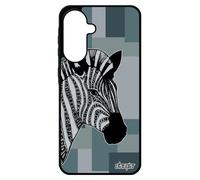 Coque Pour Galaxy A56 5g Silicone Zebre Sm-A566b/Ds Animal Cube Rayure Noir Et Blanc Etui Dessin Azteque Tribal Antichoc Carr¿ De Pour Samsung