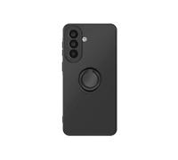 Coque pour Galaxy A57 Soft-Touch avec Bague de Support Magnétique Noir