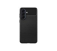 Coque pour Galaxy A57 Texturée Fibre de Carbone Antidérapante Noir