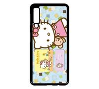 Coque Pour Galaxy A7 (2018) - Hello Kitty I Love You - Noir