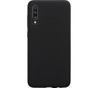 Coque pour Galaxy A70 Rigide en Silicone Soft Touch Noir