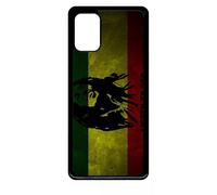 Coque Pour Galaxy A71 - Listen To Bob Marley - Noir