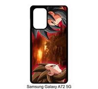 Coque Pour Galaxy A72 5g - San Guko Vs Vegeta - Noir