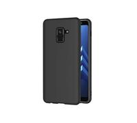 Coque pour Galaxy A8 2018 TPU POLYGAB Noir
