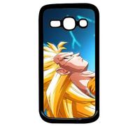 Coque Pour Galaxy Ace 3 - Dbz Gohan Concentration D'un Super Saiyan - Noir