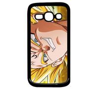 Coque Pour Galaxy Ace 3 - Dbz Majin Vegeta Super Sayen - Noir