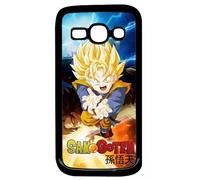 Coque Pour Galaxy Ace 3 - Dbz Songoten Super Sayan Kameha - Noir