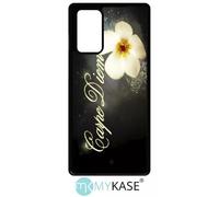 Coque Pour Galaxy Note 20 5g - Carpe Diem Fleur - Noir