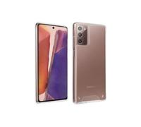 Coque pour Galaxy Note 20 Coins Bumper Antichoc Collection Cristal Transparent