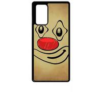 Coque Pour Galaxy Note 20 - Smiley Clown Nez Rouge - Noir