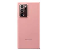 Coque pour Galaxy Note 20 Ultra Compatible avec Charge Sans Fil en Silicone Rose