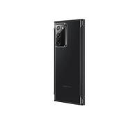 Coque pour Galaxy Note 20 Rigide Bords Renforcés Clear Cover original Transparent Contour Noir