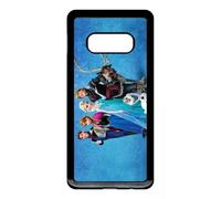 Coque Pour Galaxy S10e - Frozen Reine Des Neiges - Noir
