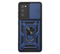 Coque pour Galaxy S20 FE, Anneau Magnétique Rotatif et Cache Caméra Coulissant