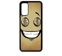 Coque Pour Galaxy S20 - Smiley Cupide Dollars - Noir