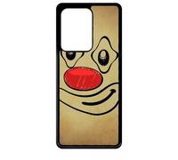 Coque Pour Galaxy S20 Ultra - Smiley Clown Nez Rouge - Noir