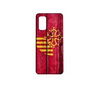 Coque pour Galaxy S21 5G Drapeau région de France Languedoc Roussillon