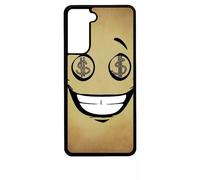 Coque Pour Galaxy S21 - Smiley Cupide Dollars - Noir