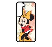 Coque Pour Galaxy S22 5g - Disney Minnie Timide - Silicone - Noir