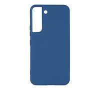 Coque pour Samsung Galaxy S22 Silicone Semi-rigide Finition Soft-touch Fine Bleu