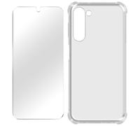 Coque pour Samsung Galaxy S23 Antichoc + Verre Trempé 9H Transparent