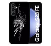 Coque Pour Galaxy S23 Fe - All Blacks Rugby 1 - Silicone - Noir