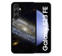 Coque Pour Galaxy S23 Fe - Andromède - Silicone - Noir
