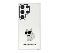 Coque Pour Galaxy S23 Ultra Iml Nft Choupette Protection Rigide Karl Lagerfeld Transparent