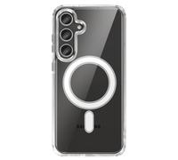 Coque pour Galaxy S24 FE Série MagStick Clear Jelly Compatible MagSafe / Qi2 Swissten Transparent