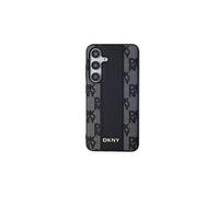 Coque pour Galaxy S24 Plus Compatible MagSafe Motif à Carreaux Ultra-Chic Noir