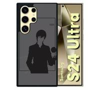 Coque Pour Galaxy S24 Ultra - Death Note Kira - Silicone - Noir